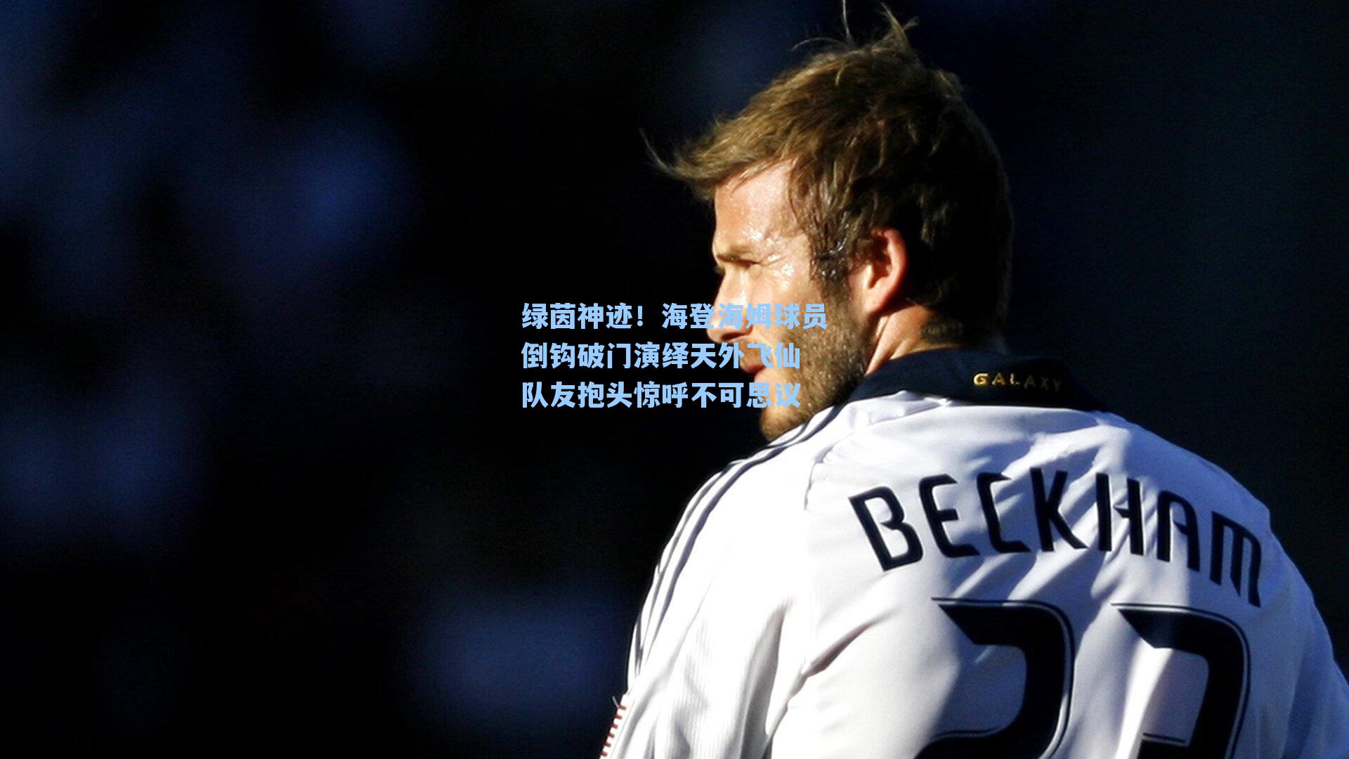 绿茵神迹!海登海姆球员倒钩破门演绎天外飞仙 队友抱头惊呼不可思议